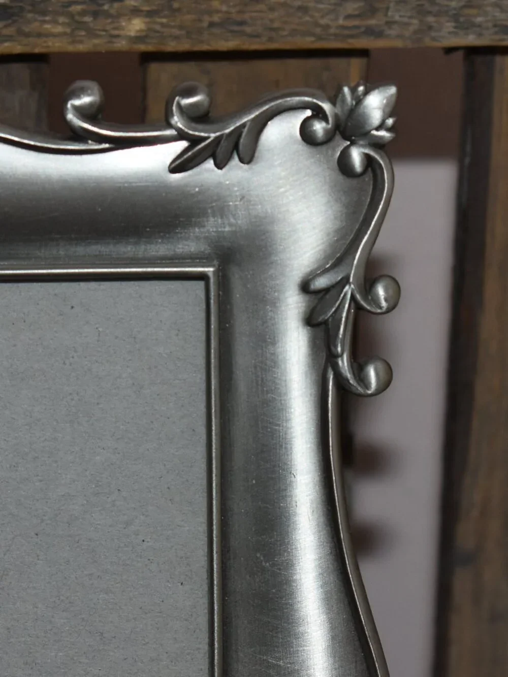 Burnes Of Boston Pewter Silver Metal Picture Frame Set